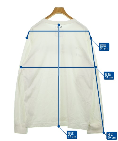 sacai เสื้อยืด/เสื้อท็อปส์