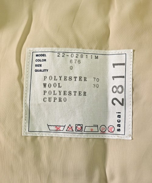 sacai กางเกงขายาว