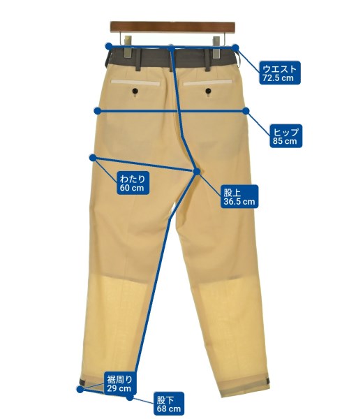 sacai กางเกงขายาว