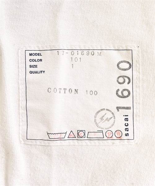 sacai เสื้อยืด/เสื้อท็อปส์