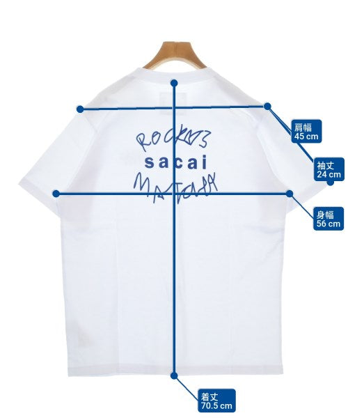 sacai เสื้อยืด/เสื้อท็อปส์