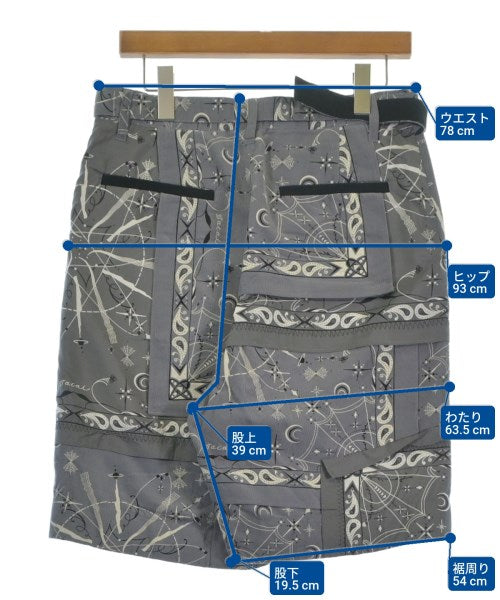 sacai กางเกงขาสั้น