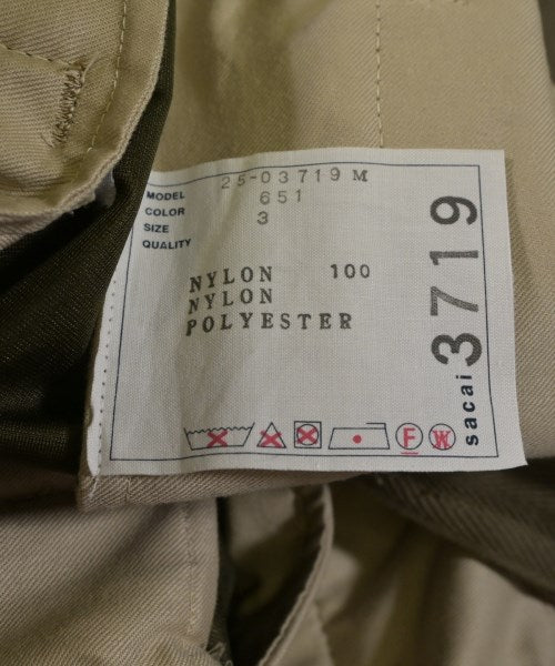 sacai กางเกงขาสั้น