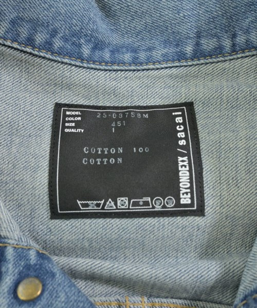 sacai แจ็คเก็ตยีนส์