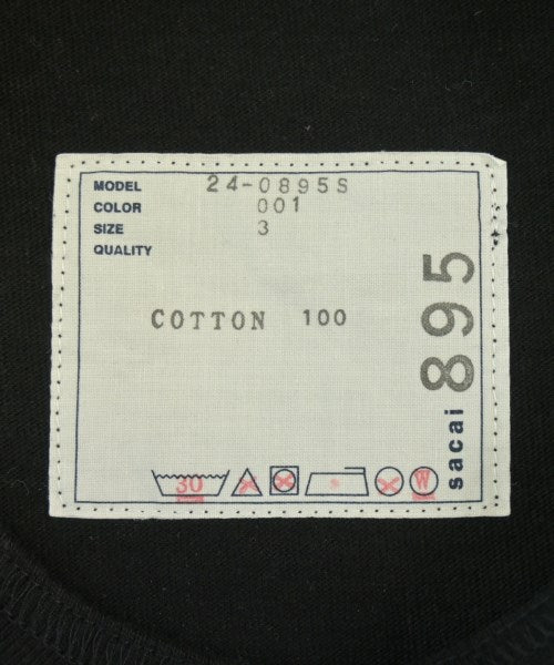 sacai เสื้อยืด/เสื้อท็อปส์