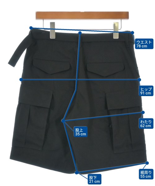 sacai กางเกงขาสั้น