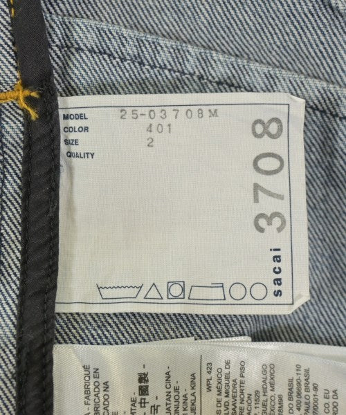 sacai แจ็คเก็ตยีนส์