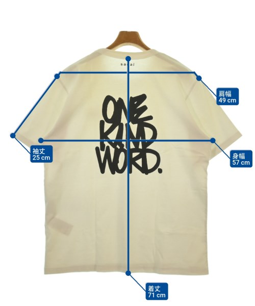 sacai เสื้อยืด/เสื้อท็อปส์
