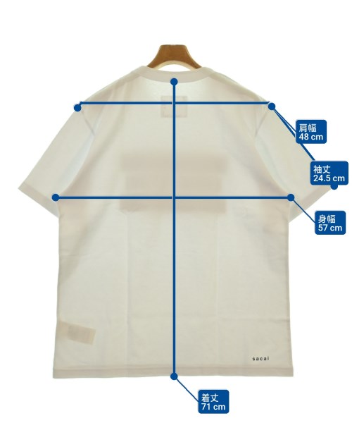 sacai เสื้อยืด/เสื้อท็อปส์
