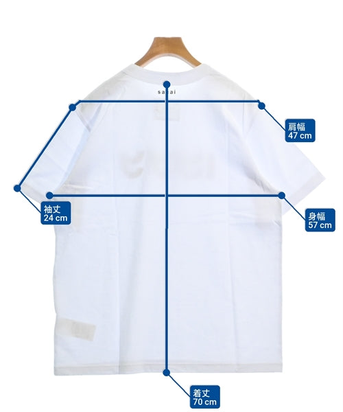 sacai เสื้อยืด/เสื้อท็อปส์