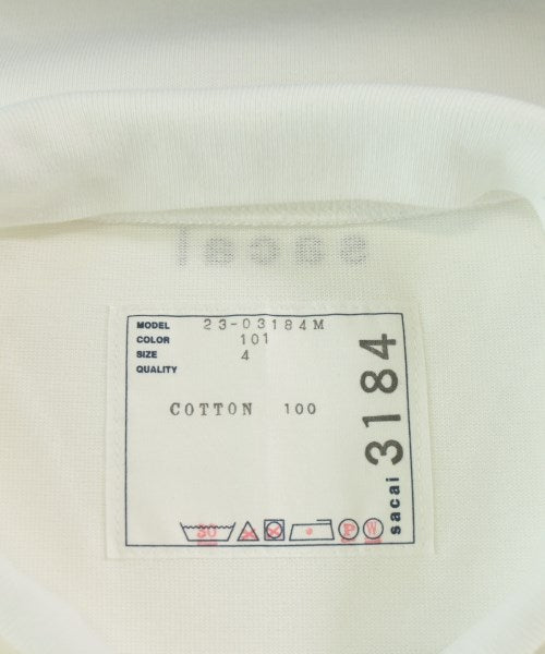 sacai เสื้อยืด/เสื้อท็อปส์
