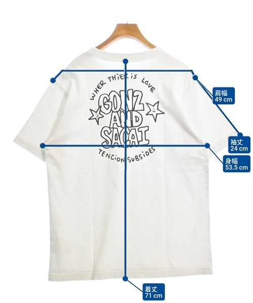 sacai เสื้อยืด/เสื้อท็อปส์