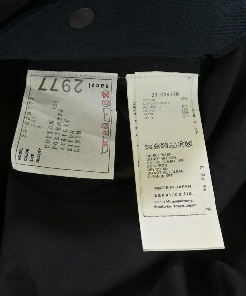 sacai แจ็คเก็ตเบลาส์ อื่น