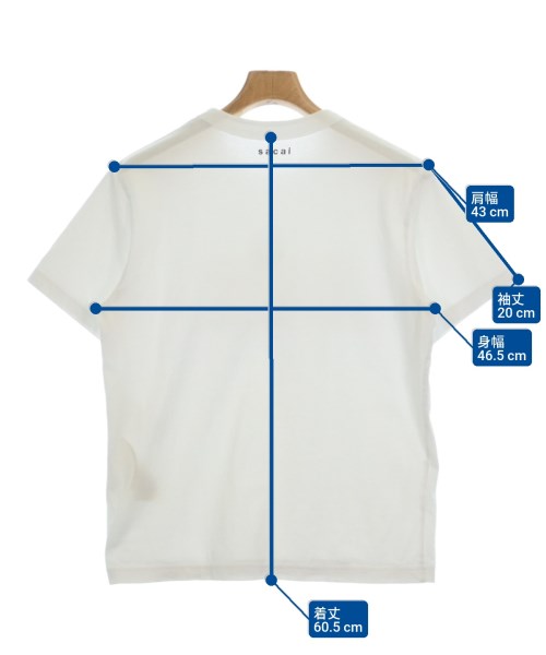 sacai เสื้อยืด/เสื้อท็อปส์