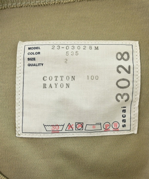 sacai เสื้อยืด/เสื้อท็อปส์