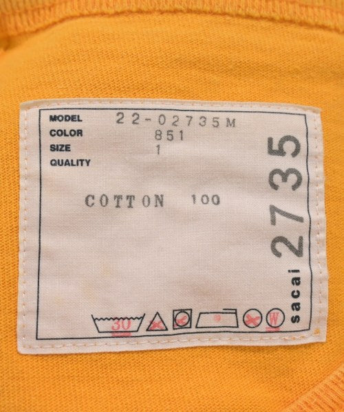 sacai เสื้อยืด/เสื้อท็อปส์