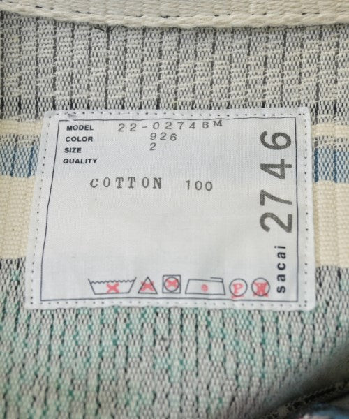 sacai แจ็คเก็ตลำลอง