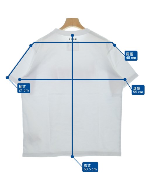 sacai เสื้อยืด/เสื้อท็อปส์