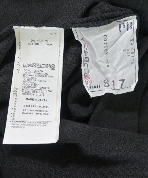 sacai เสื้อยืด/เสื้อท็อปส์