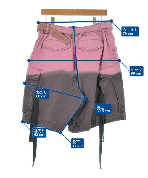 sacai กางเกงขาสั้น