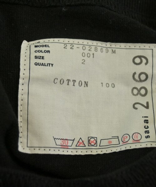 sacai เสื้อยืด/เสื้อท็อปส์