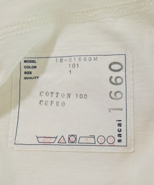 sacai เสื้อยืด/เสื้อท็อปส์