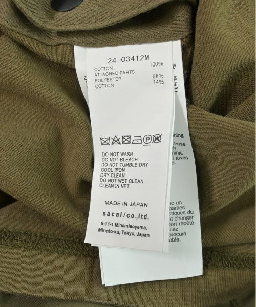 sacai เสื้อยืด/เสื้อท็อปส์