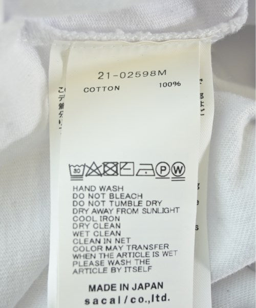 sacai เสื้อยืด/เสื้อท็อปส์