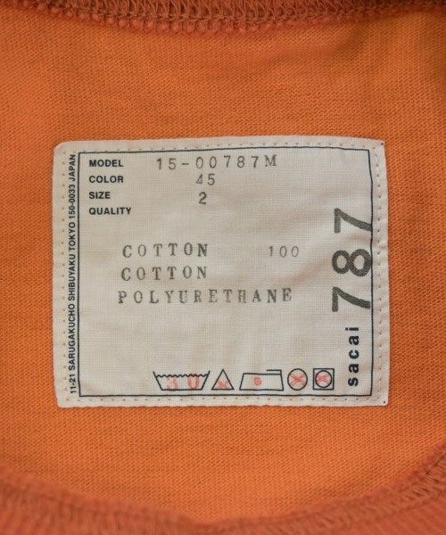 sacai เสื้อยืด/เสื้อท็อปส์