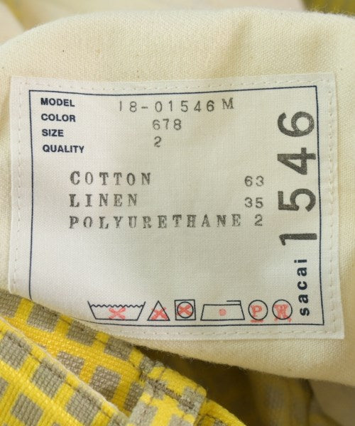 sacai กางเกงขาสั้น