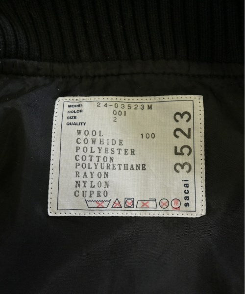 sacai แจ็คเก็ตสนามกีฬา