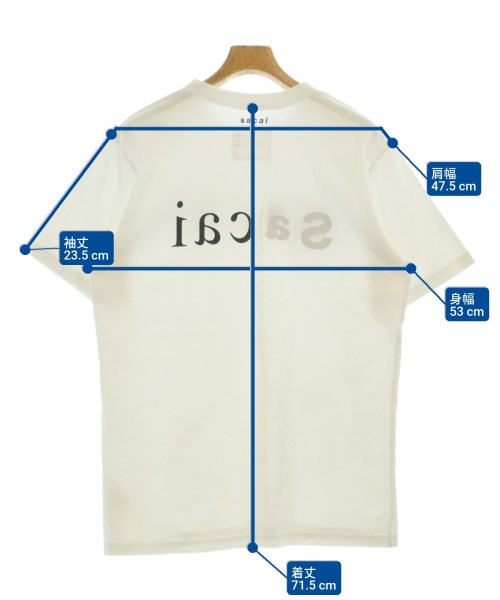 sacai เสื้อยืด/เสื้อท็อปส์