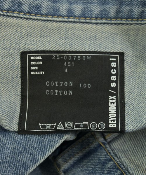 sacai แจ็คเก็ตยีนส์