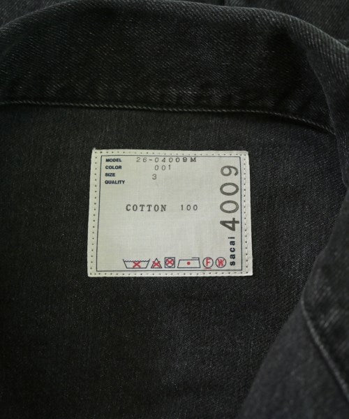 sacai แจ็คเก็ตยีนส์