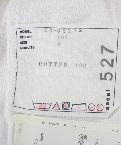 sacai เสื้อยืด/เสื้อท็อปส์