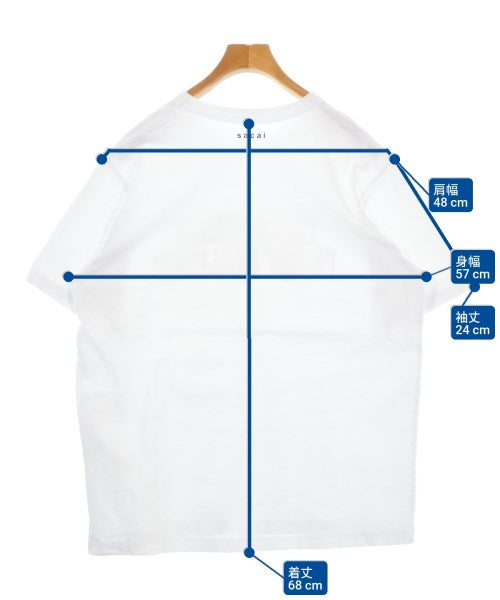 sacai เสื้อยืด/เสื้อท็อปส์