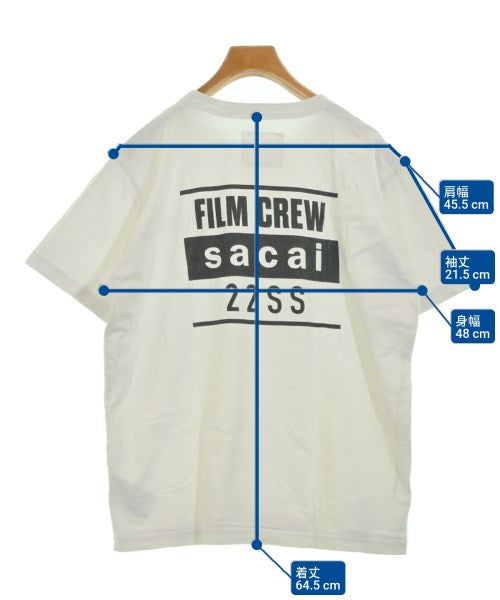 sacai เสื้อยืด/เสื้อท็อปส์