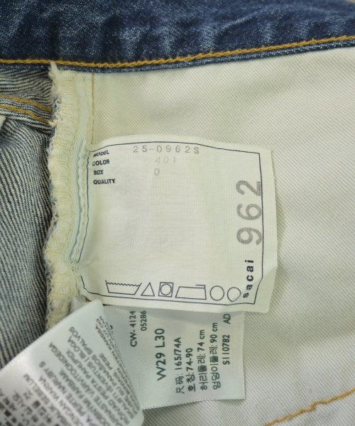 sacai ยีนส์