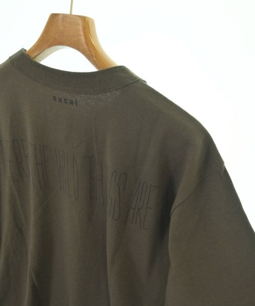 sacai เสื้อยืด/เสื้อท็อปส์