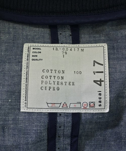 sacai แจ็คเก็ตลำลอง