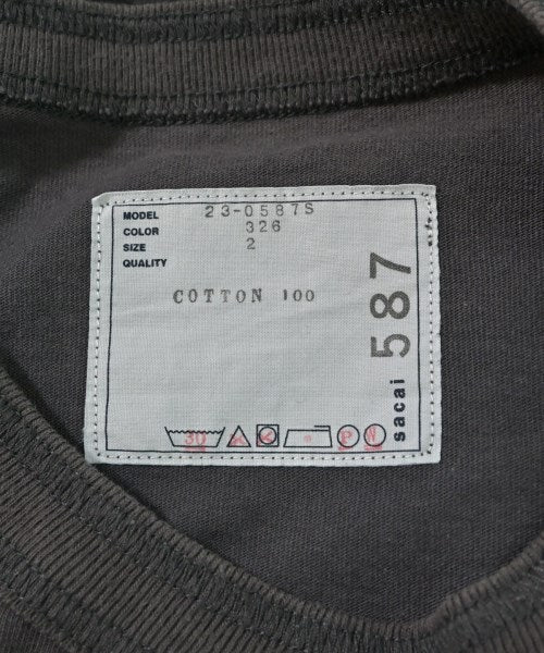 sacai เสื้อยืด/เสื้อท็อปส์
