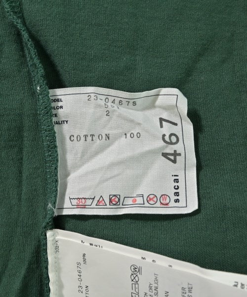 sacai เสื้อยืด/เสื้อท็อปส์