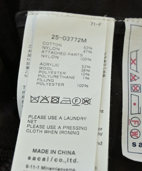 sacai แจ็คเก็ตเบลาส์ อื่น