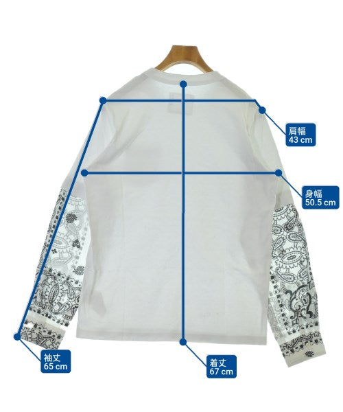 sacai เสื้อยืด/เสื้อท็อปส์