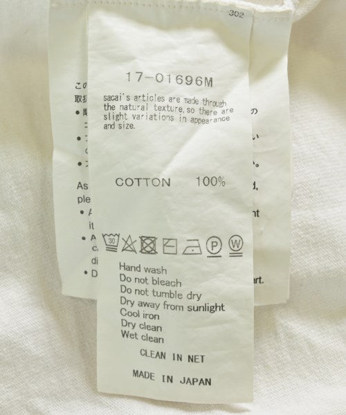 sacai เสื้อยืด/เสื้อท็อปส์