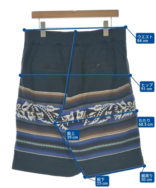 sacai กางเกงขาสั้น