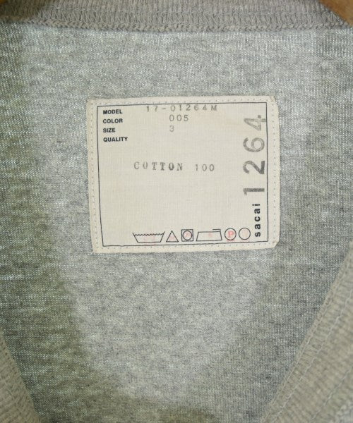 sacai เสื้อยืด/เสื้อท็อปส์