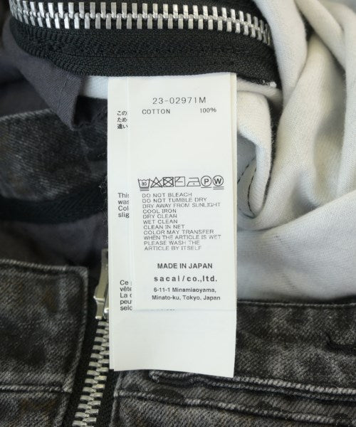 sacai แจ็คเก็ตยีนส์