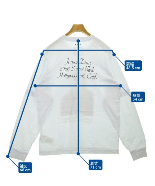 sacai เสื้อยืด/เสื้อท็อปส์