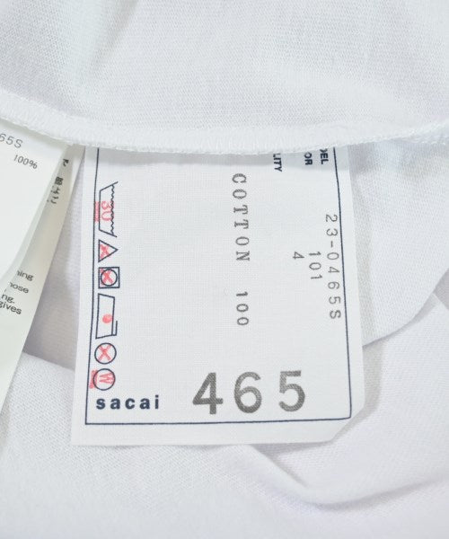 sacai เสื้อยืด/เสื้อท็อปส์